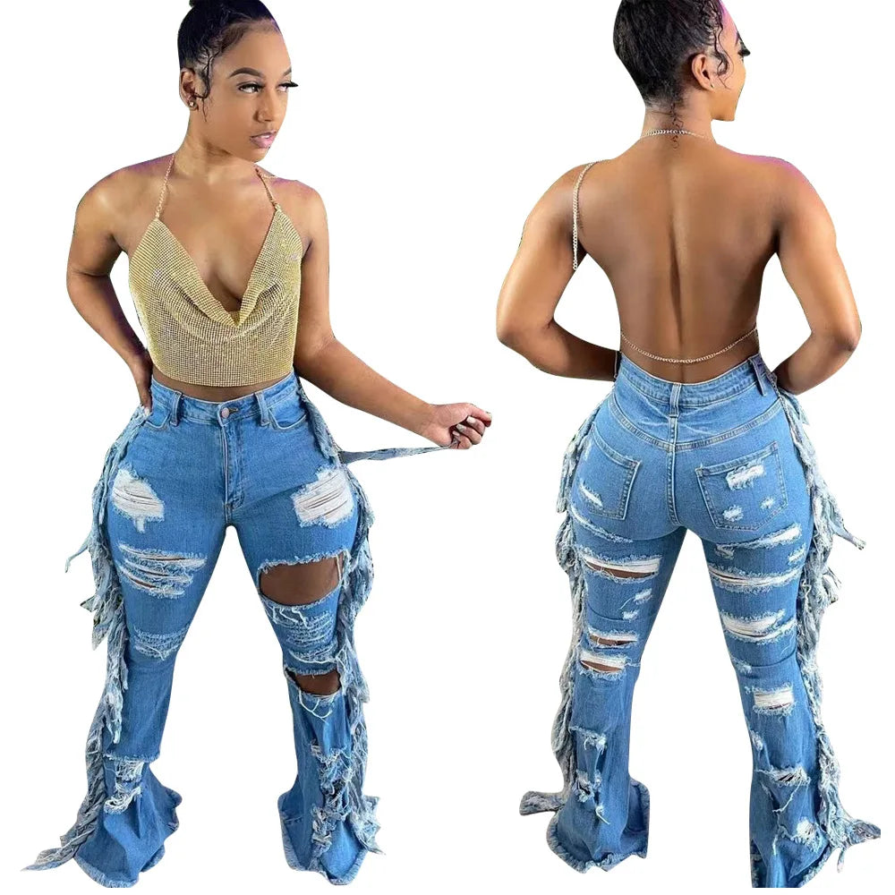 High Waist Colombian Pants
