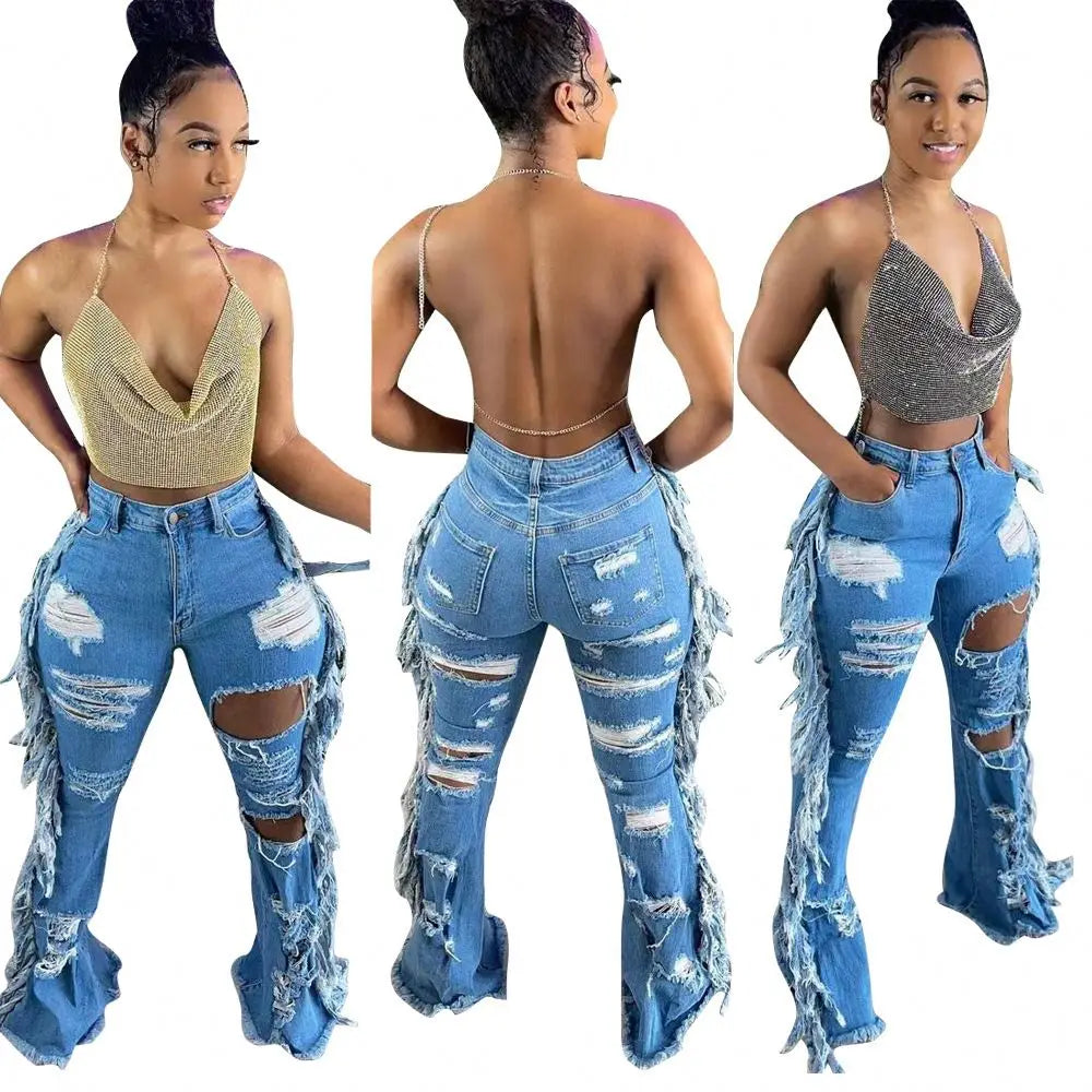 High Waist Colombian Pants