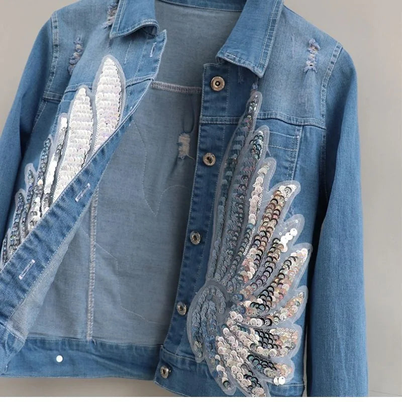 Fashion Denim Pants Set