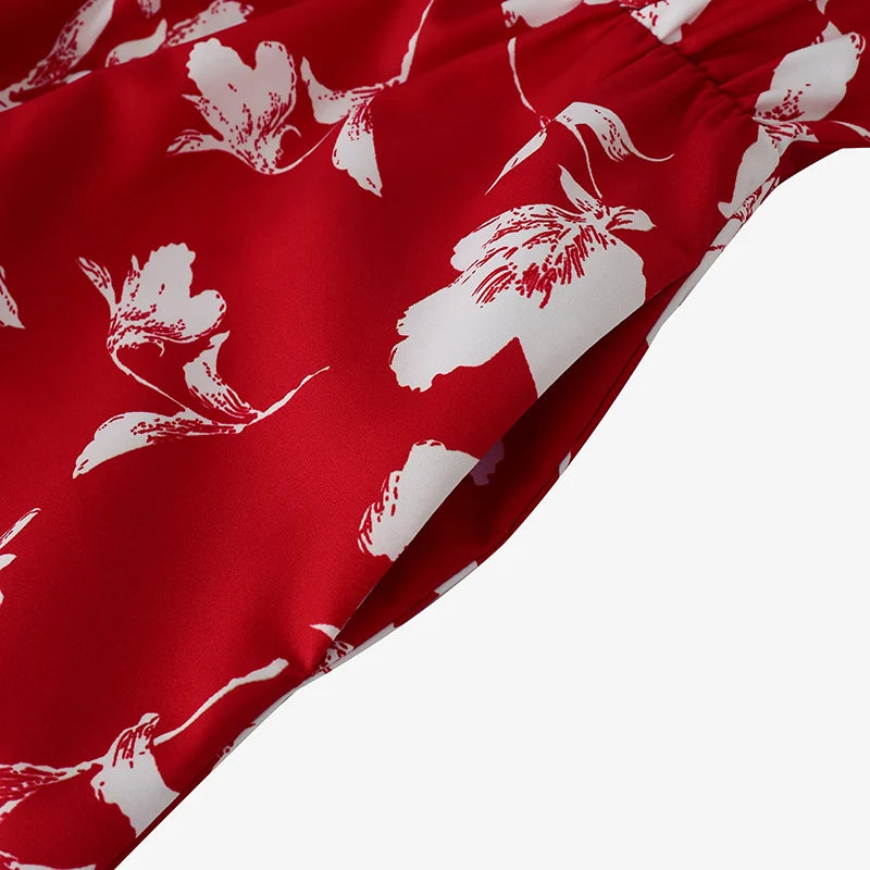 Bohemian Floral Printed Maxi Dresses