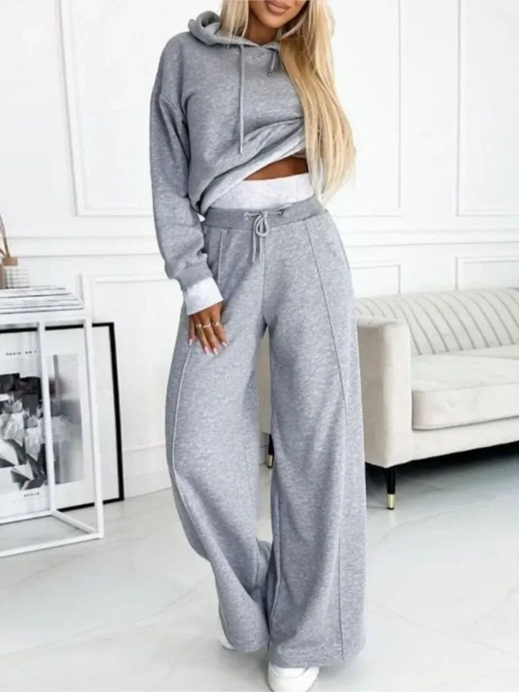 2 PC Hooded Sweatsuit