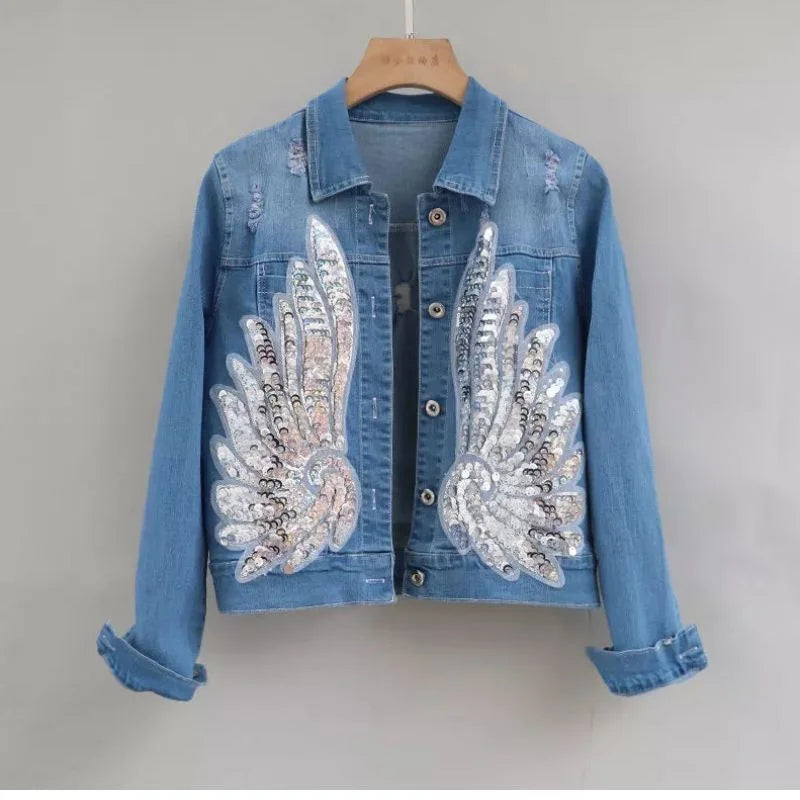 Fashion Denim Pants Set