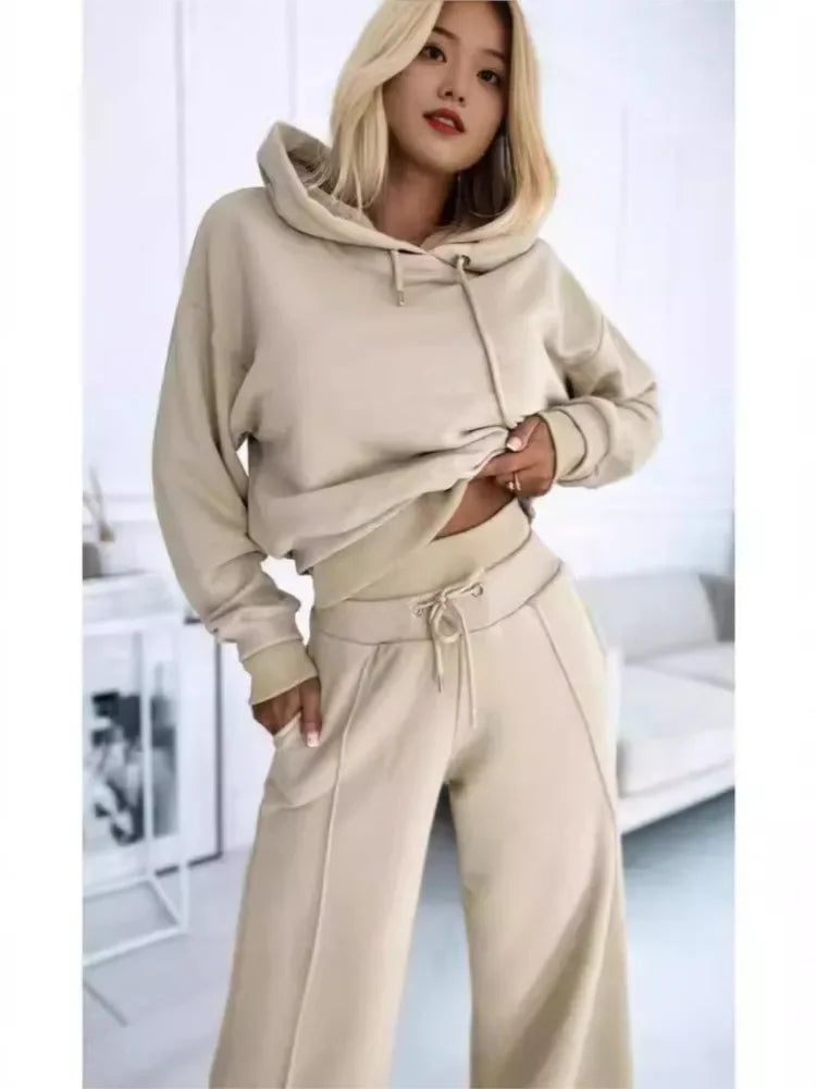 2 PC Hooded Sweatsuit
