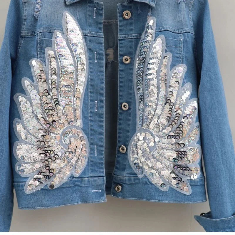 Fashion Denim Pants Set