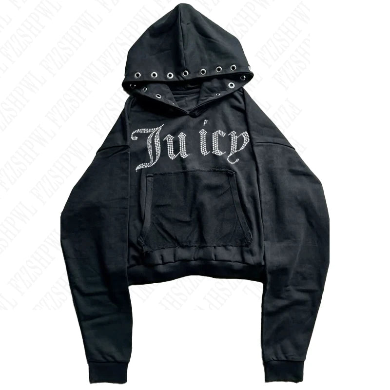 Juicy Retro Fur Zip Up Hoodie