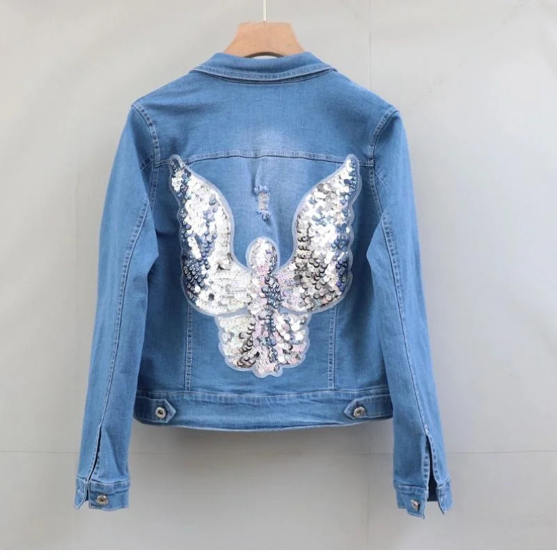 Fashion Denim Pants Set