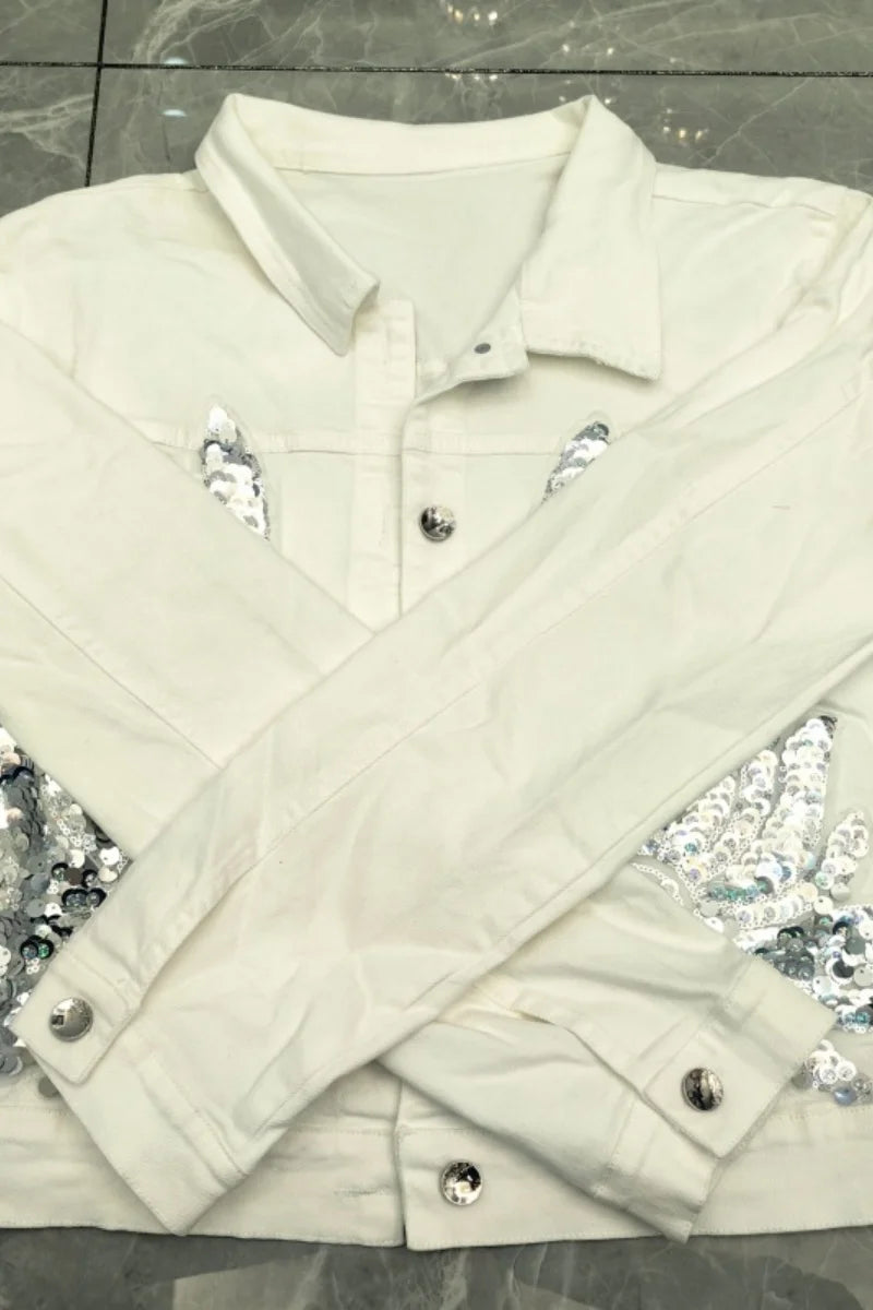 Fashion Denim Pants Set