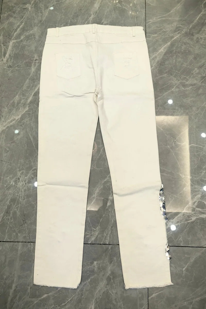 Fashion Denim Pants Set